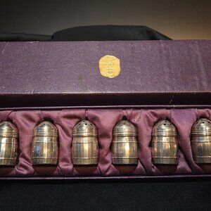 Sterling Silver Miniature Salt & Pepper